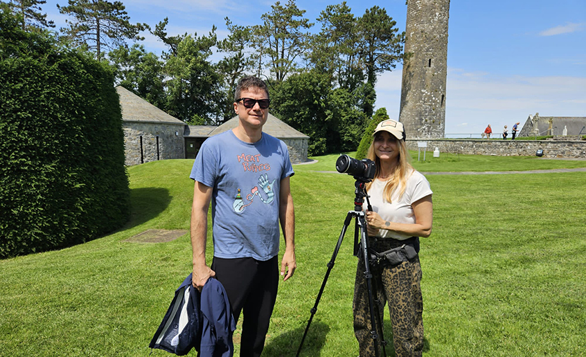 Scenic view of Ireland featured in the Italian travel TV show
