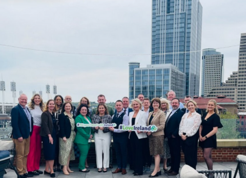 Tourism Ireland industry partners and staff attend Best of Ireland sales mission, East Coast USA