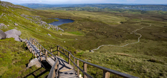 Stairway to heaven, Cuilcagh, Co. Fermanagh