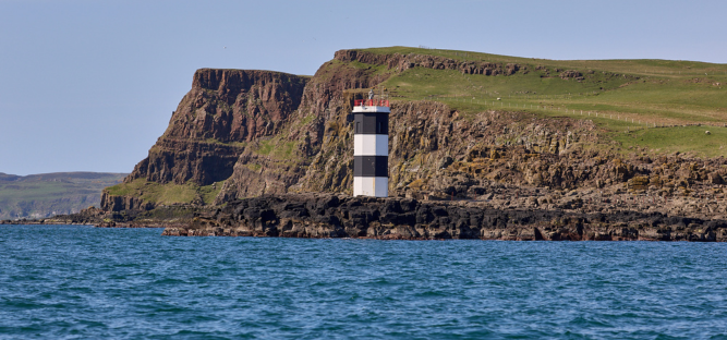 Rue Point Lighthouse Rathlin Island Northern Ireland