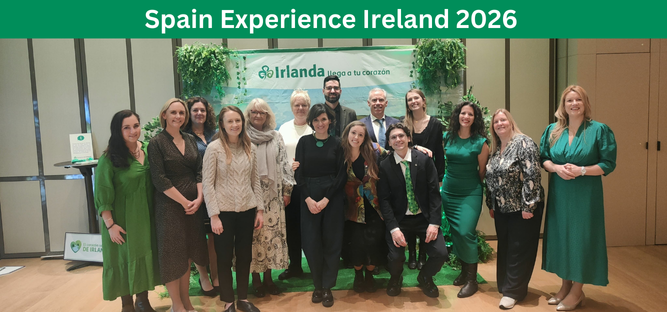 Tourism Ireland stand at Experience Ireland event