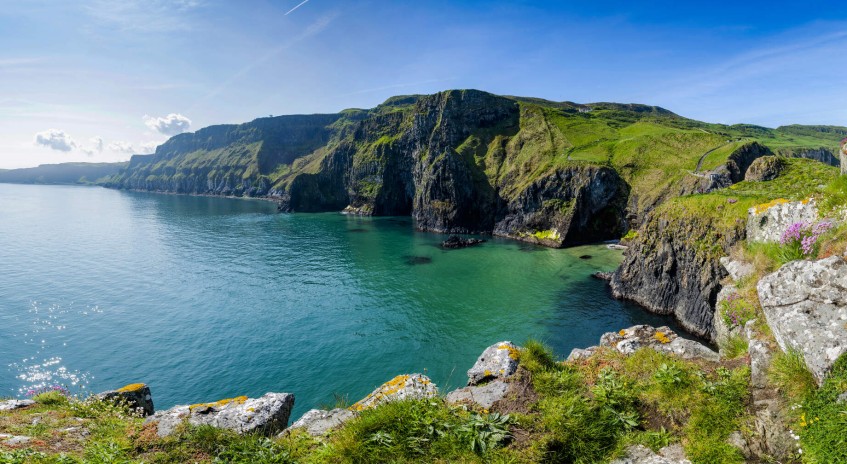 Carrick a Rede Island and East Cliffs_Co Antrim