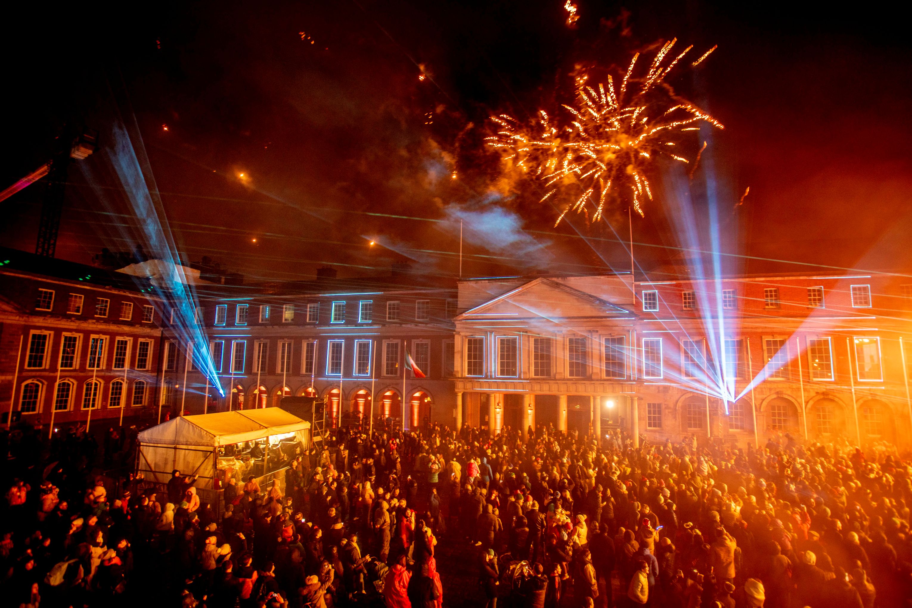 NYF Festival, Fireworks in Dublin City