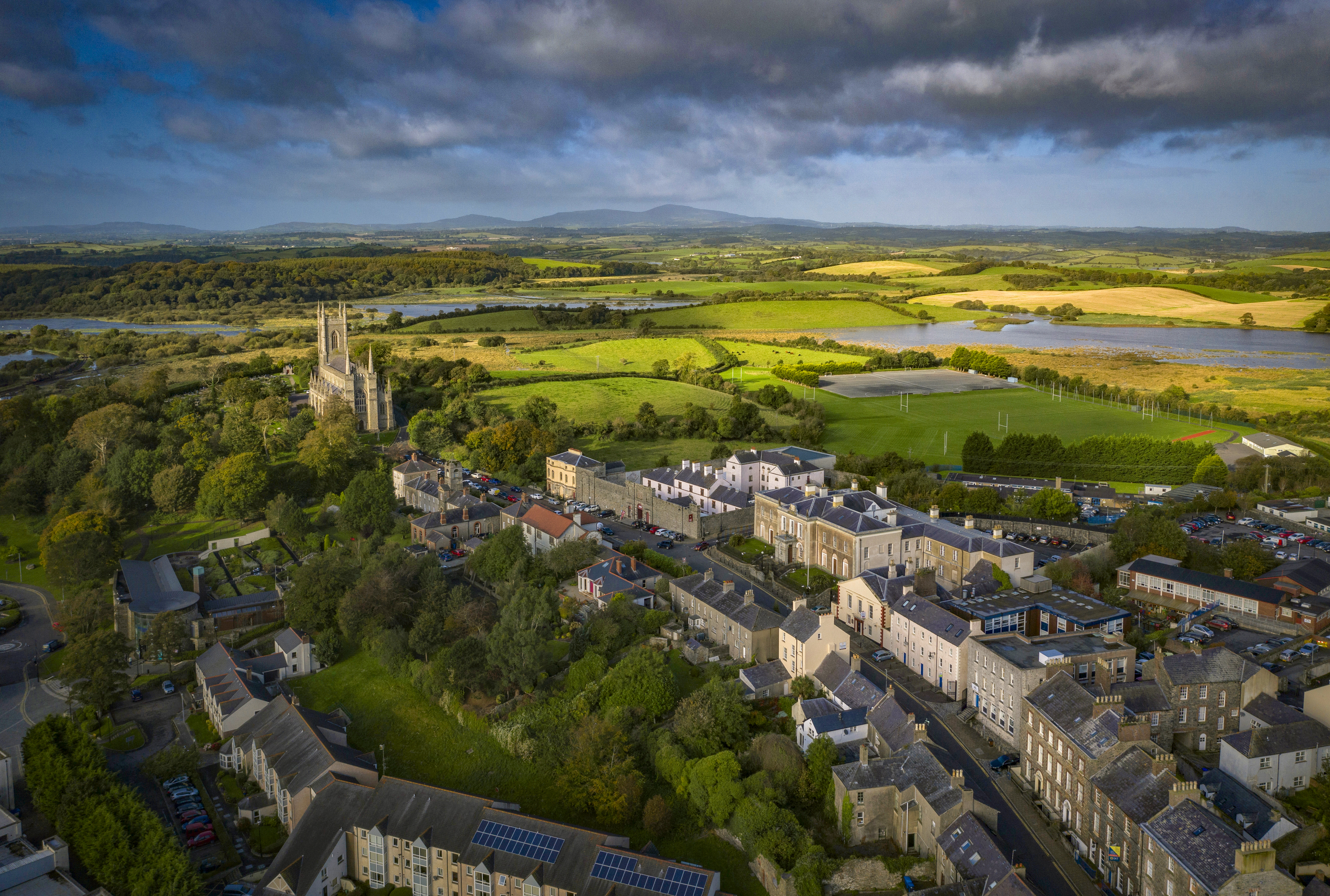Image of Aerial of Downpatrick_Co. Down