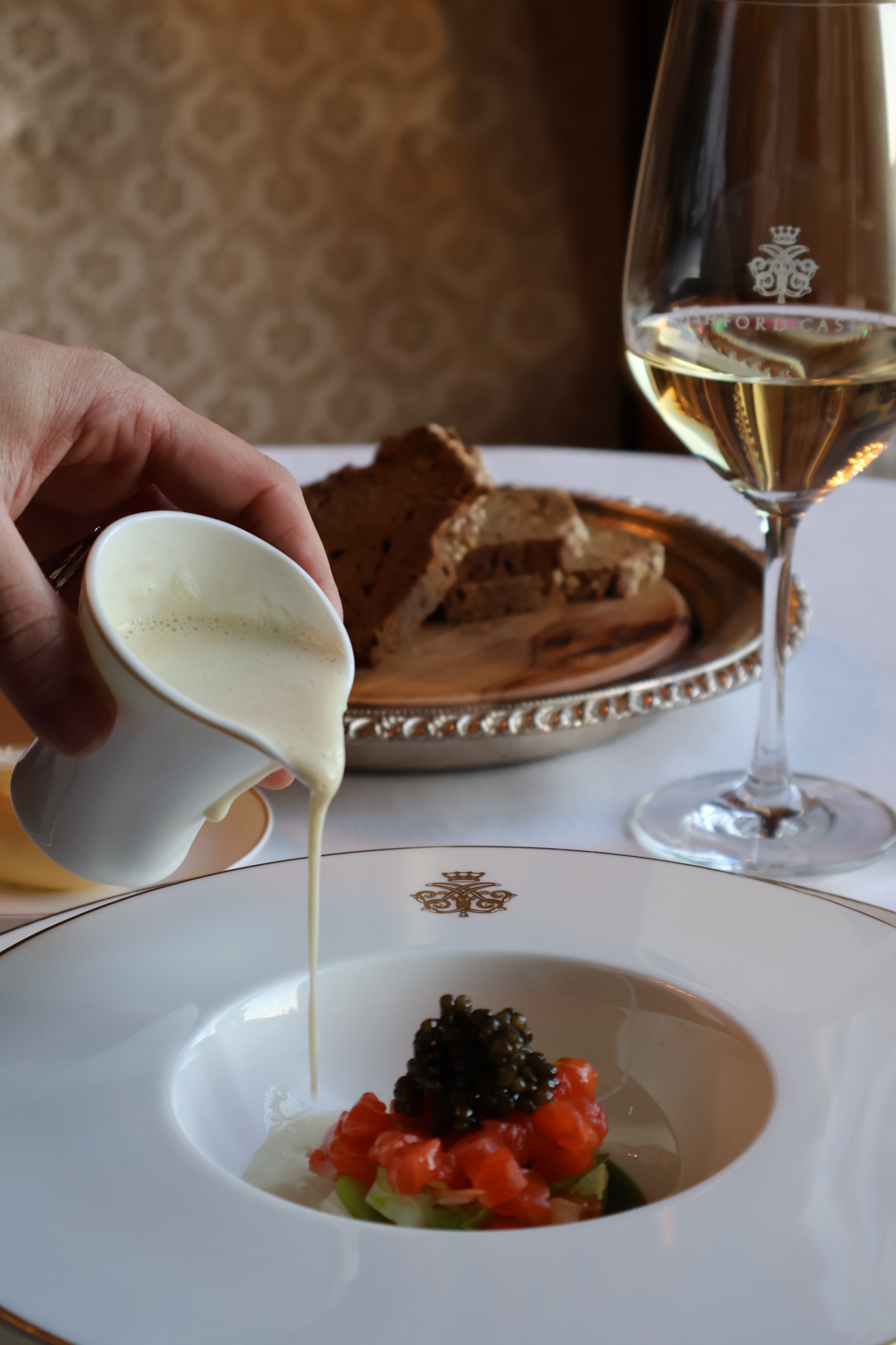 Chowder at Ashford Castle, Co. Mayo Image of Chowder at Ashford Castle, Co. Mayo