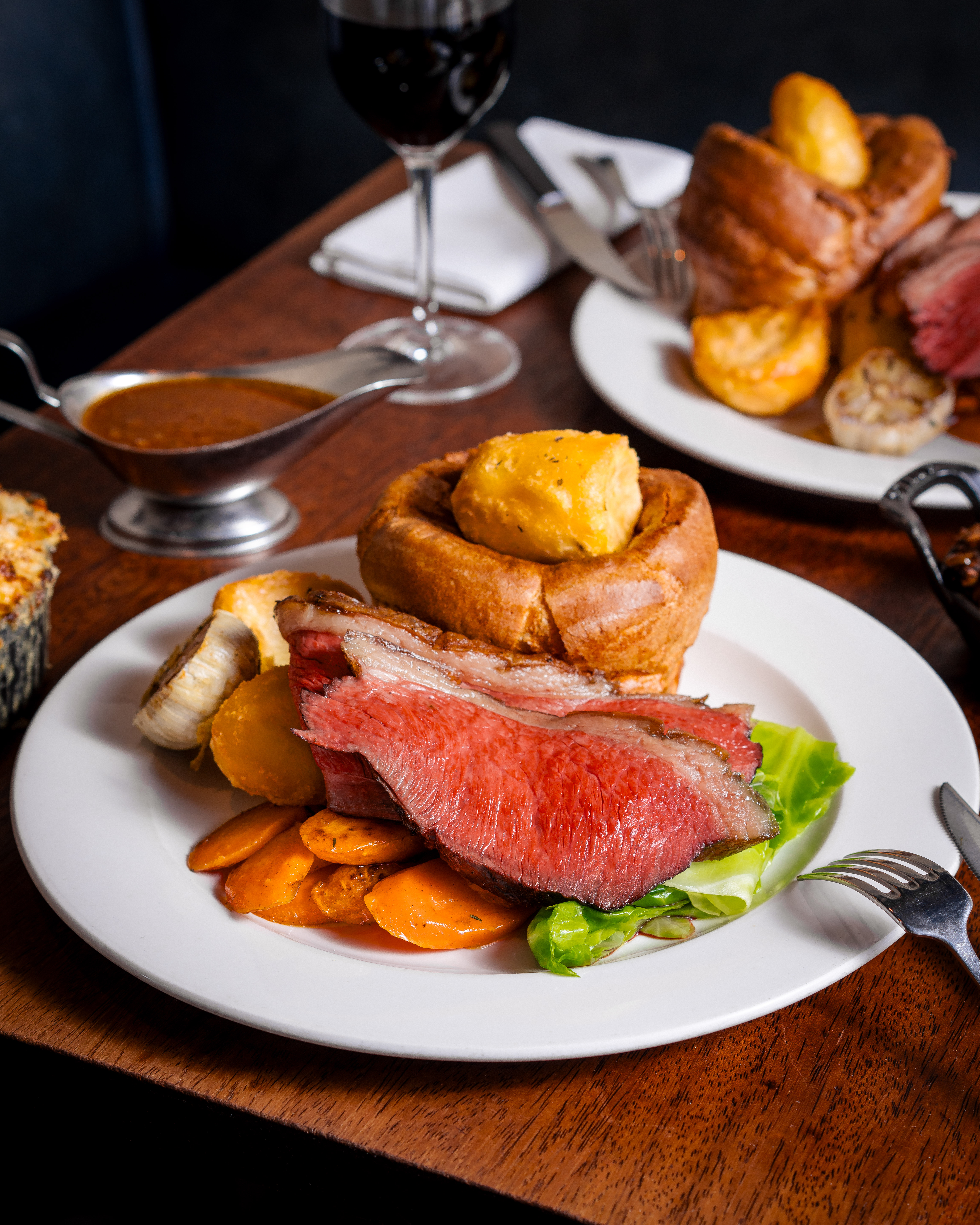 ein traditionelles Abendessen im Hawksmoor Dublin