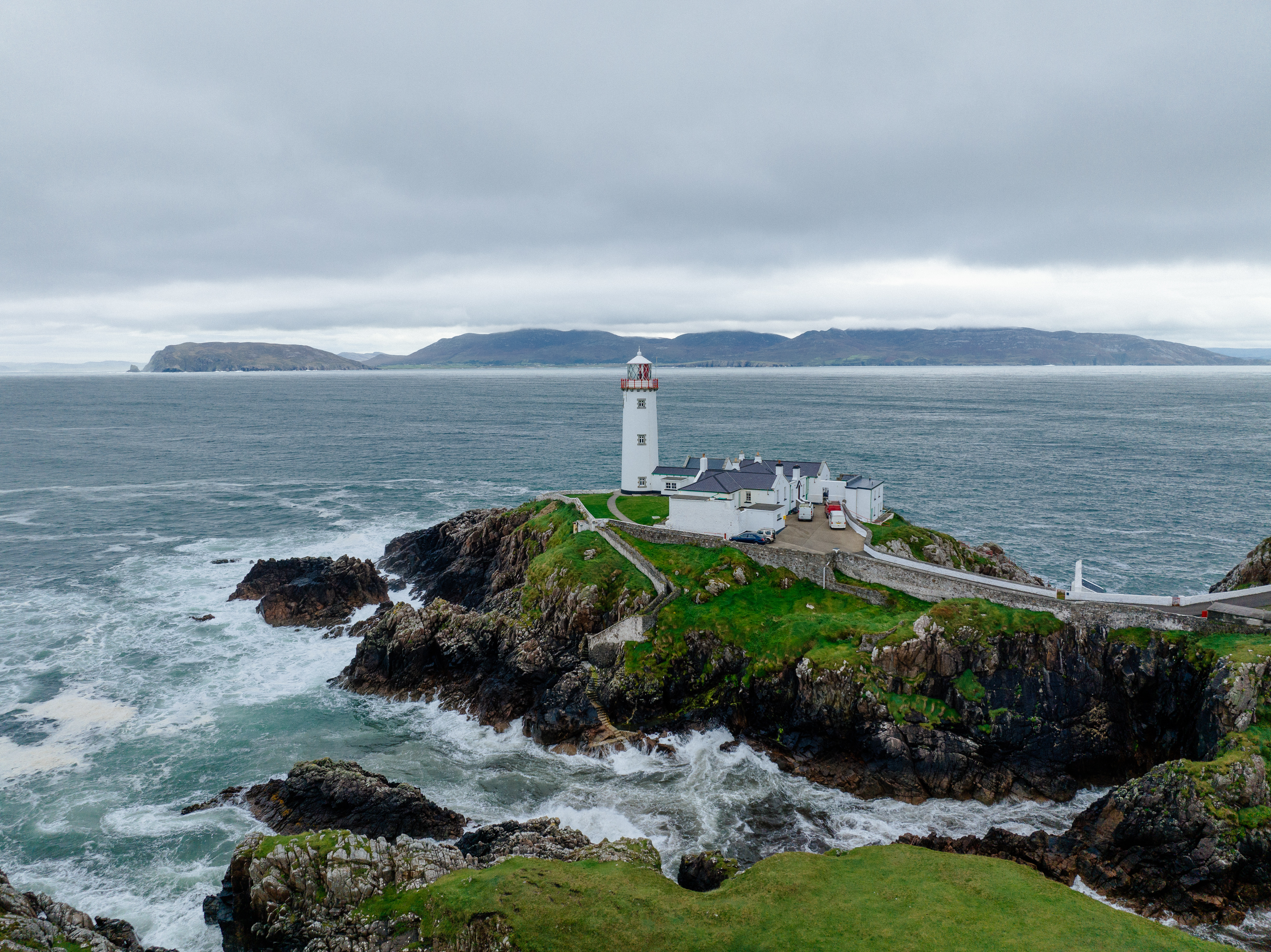 Fanad Lighthouse, Péninsule de Fanad Head, Comté de Donegal
