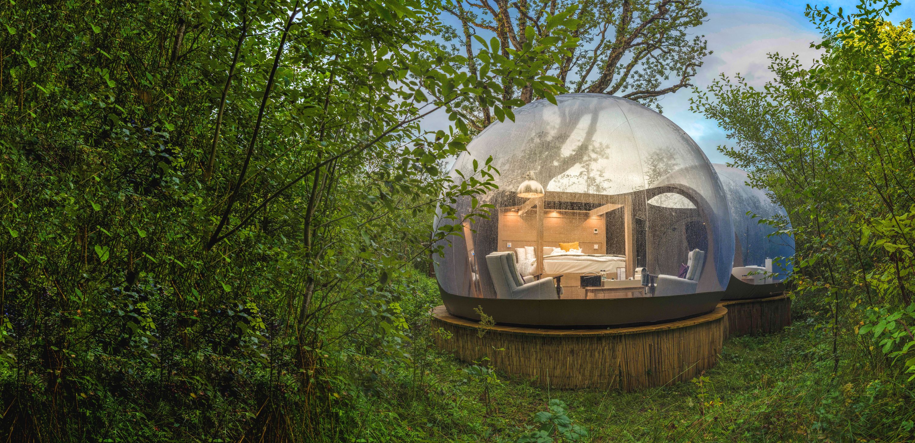Image of Finn Lough Luxury Hideaway, Bubble Forest Dome, Co. Fermanagh