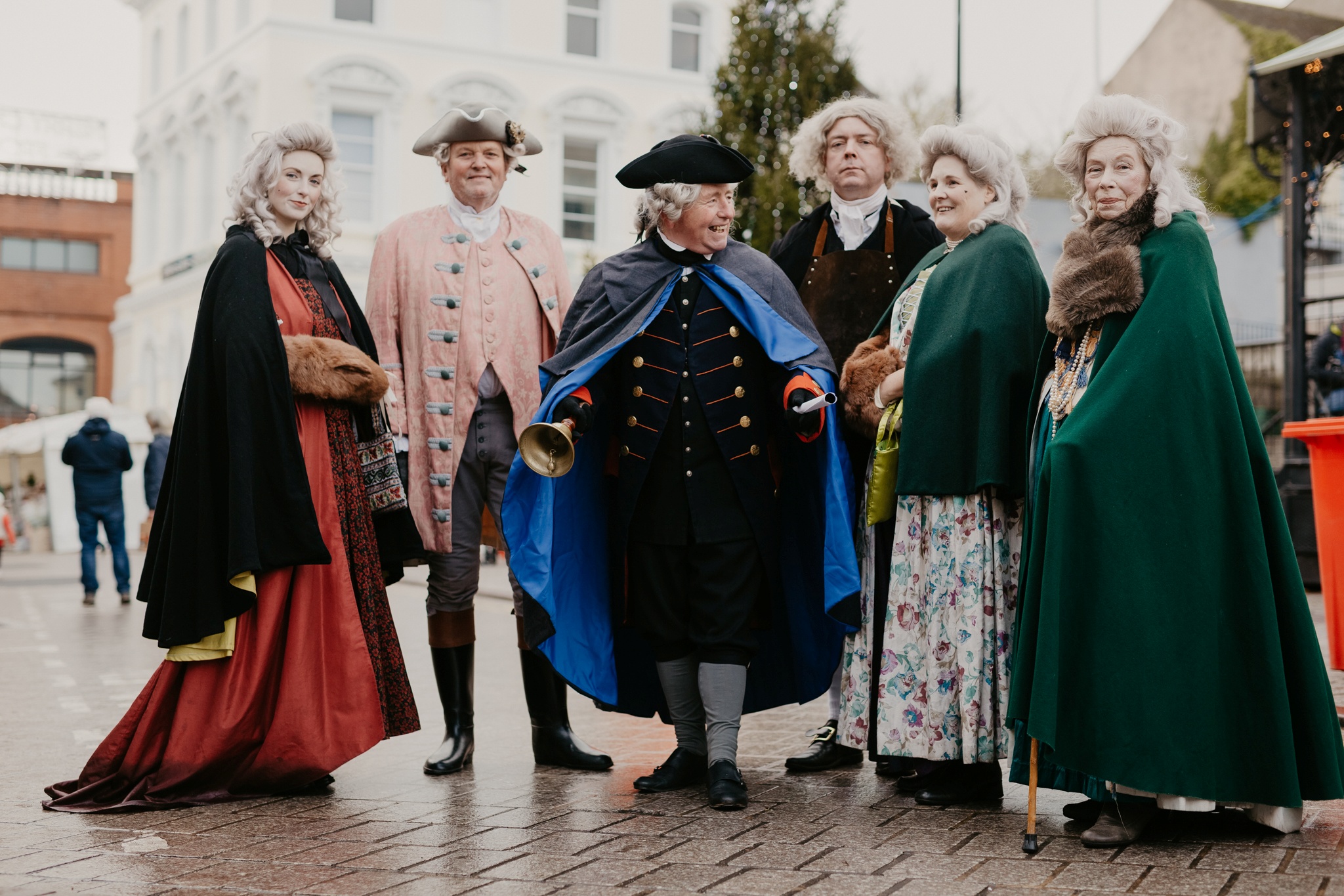 Image of costumed characters, Armagh