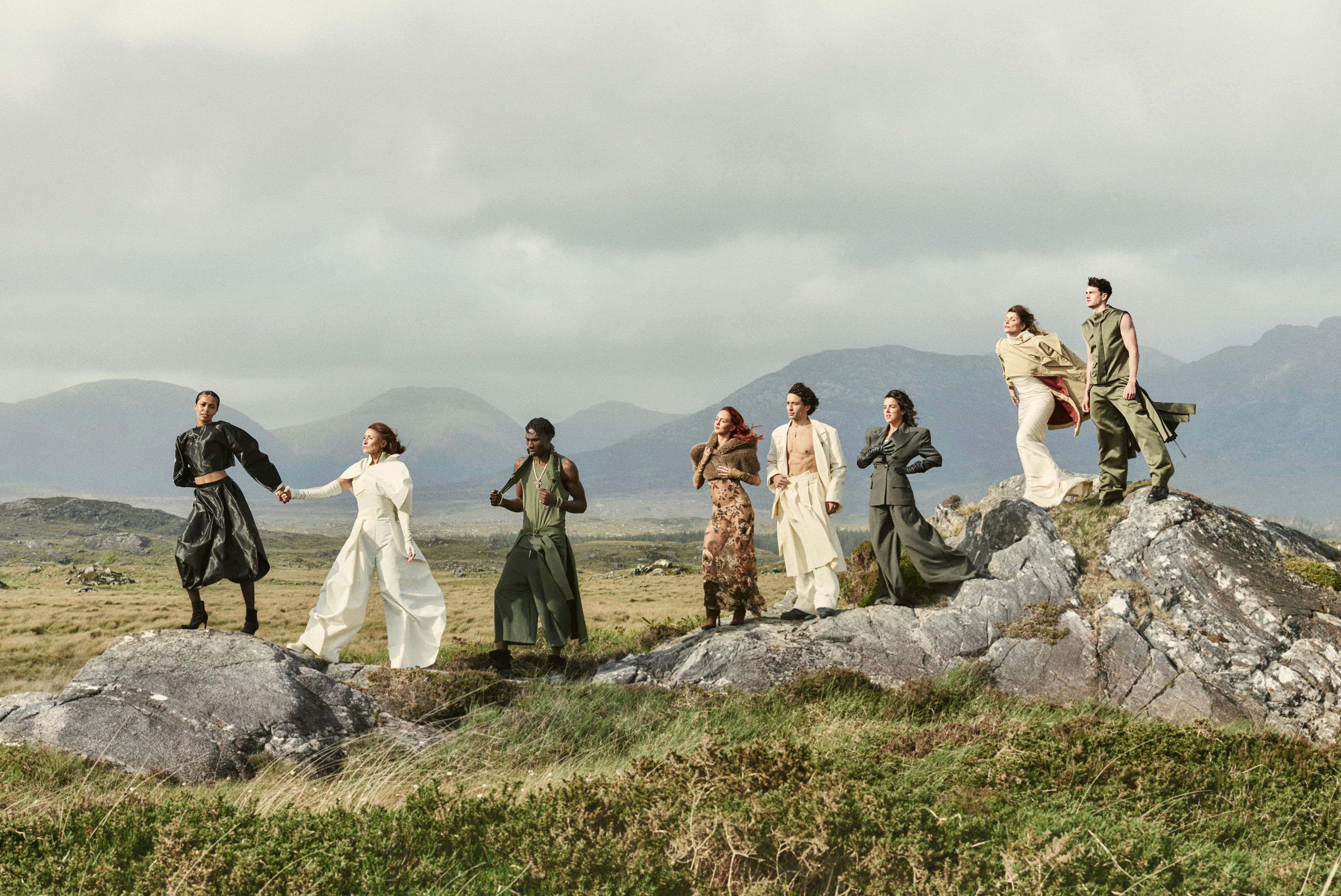 HERO IMAGE Ireland Fashion Week - Coming Home - 2026 Campaign - Shot by Damian Foxe