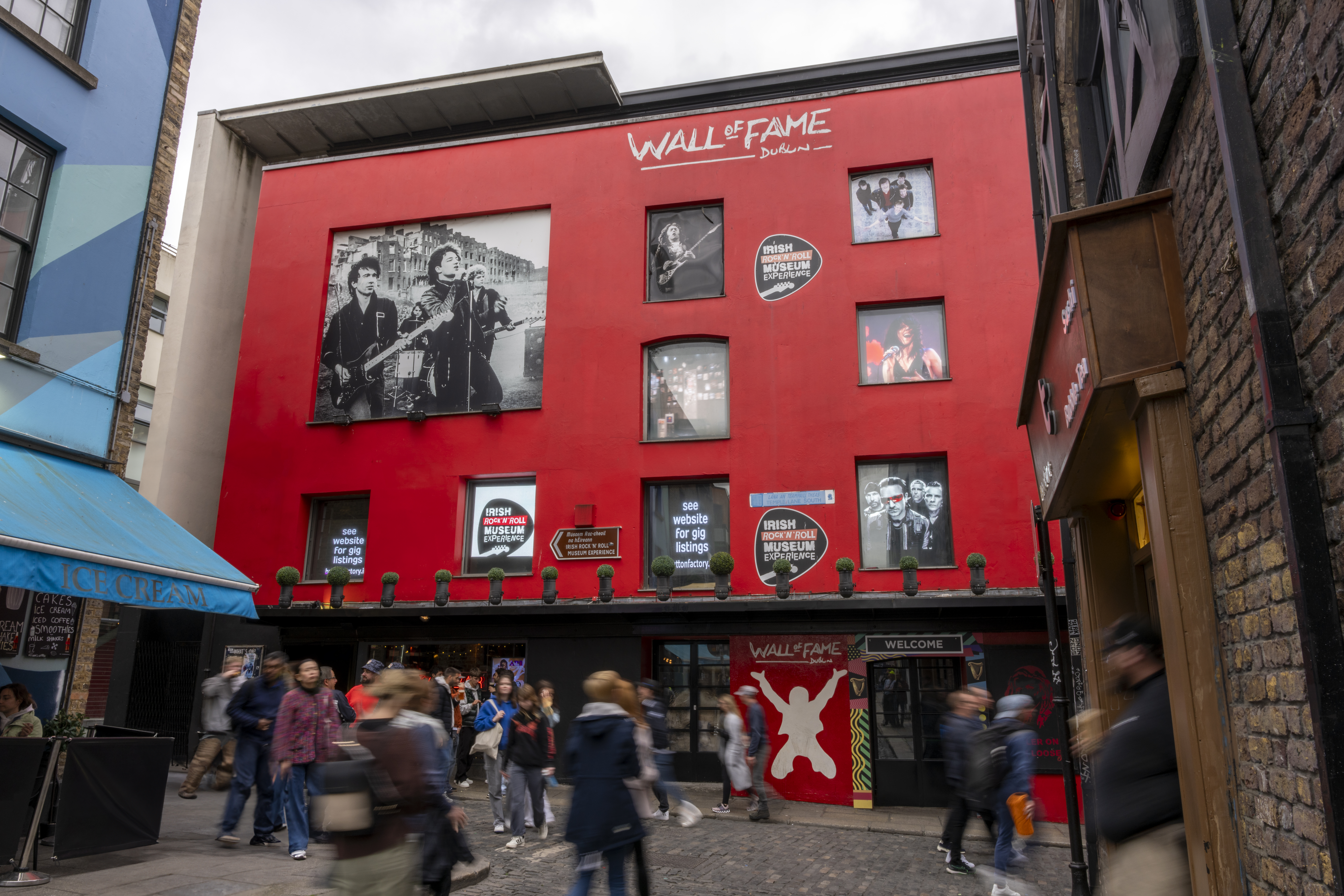 Irish Rock N Roll Museum Experience, Temple Bar ©Emilien Durand for Irish Rock N Roll Museum Experience Museo del Rock and Roll de Irlanda