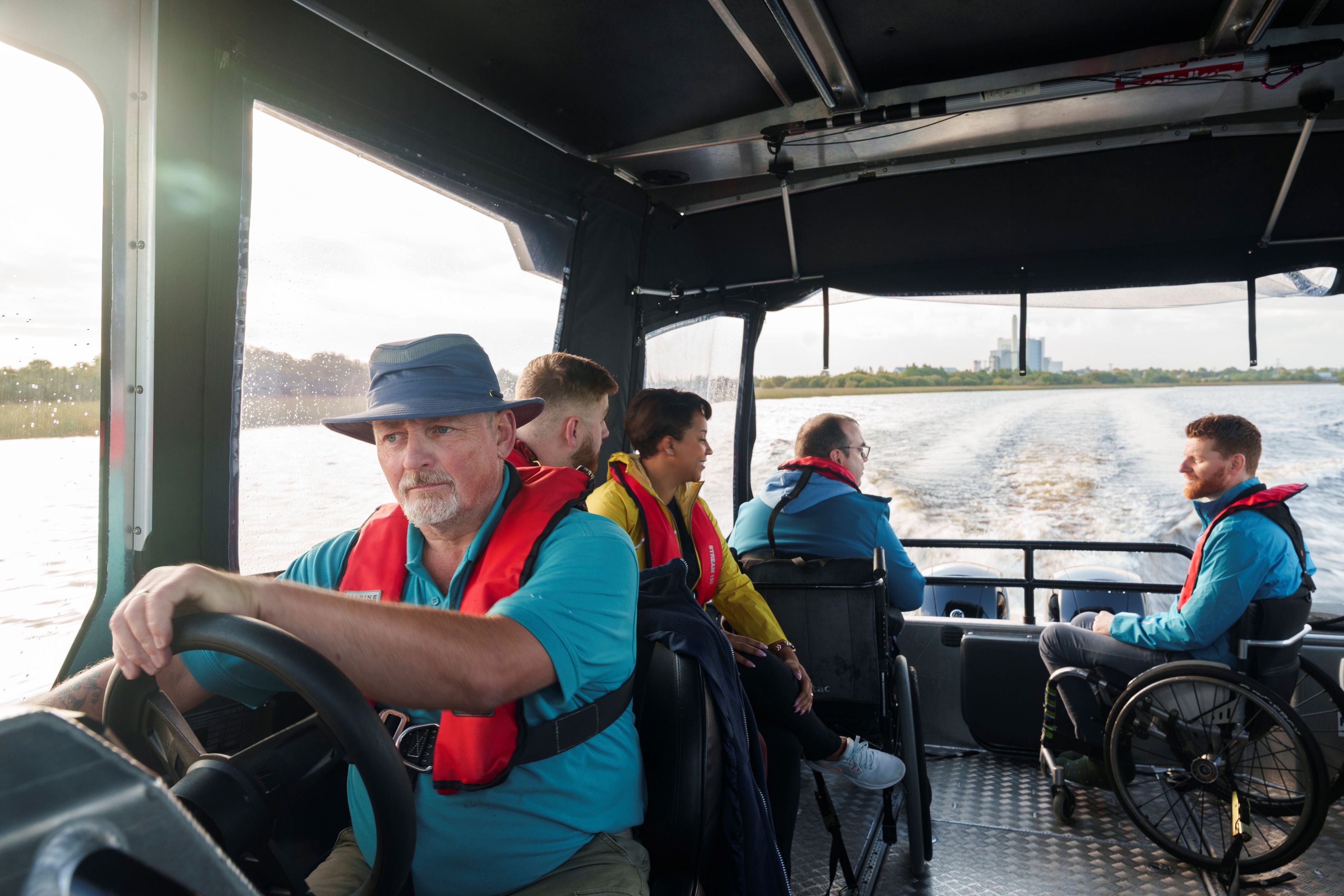 accessible Lough Ree Boat trip, Co Roscommon