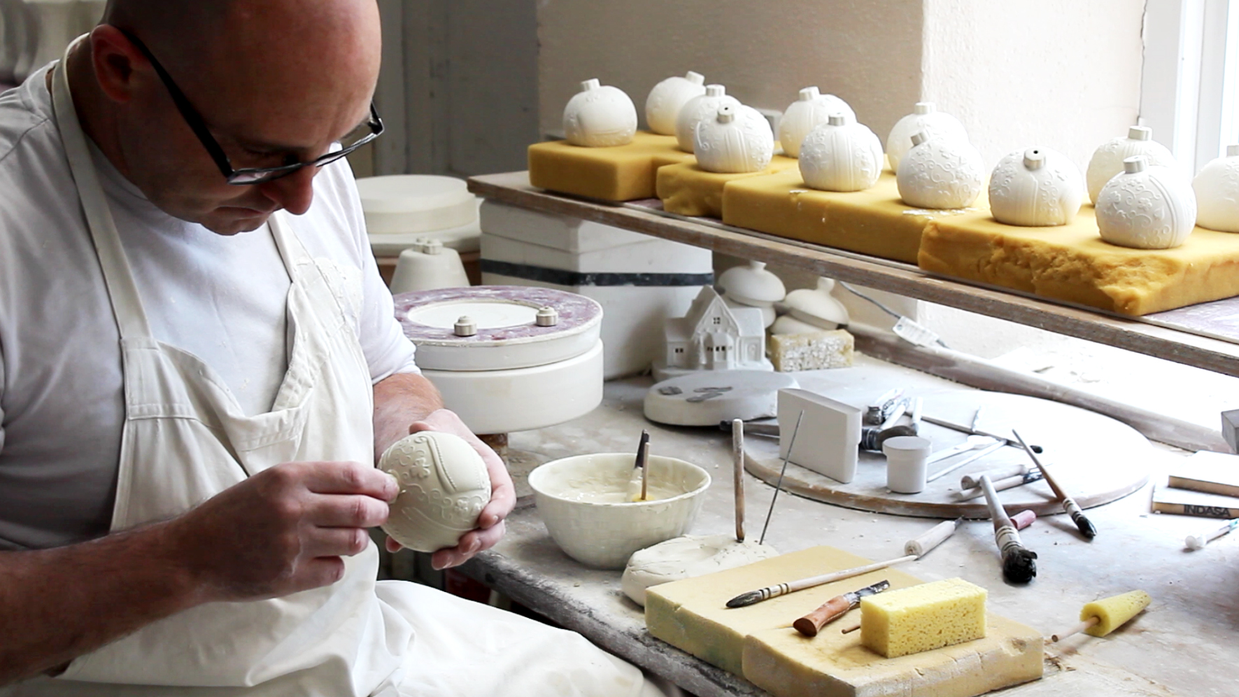 Mastercraftsman, Belleek Pottery, Co Fermanagh