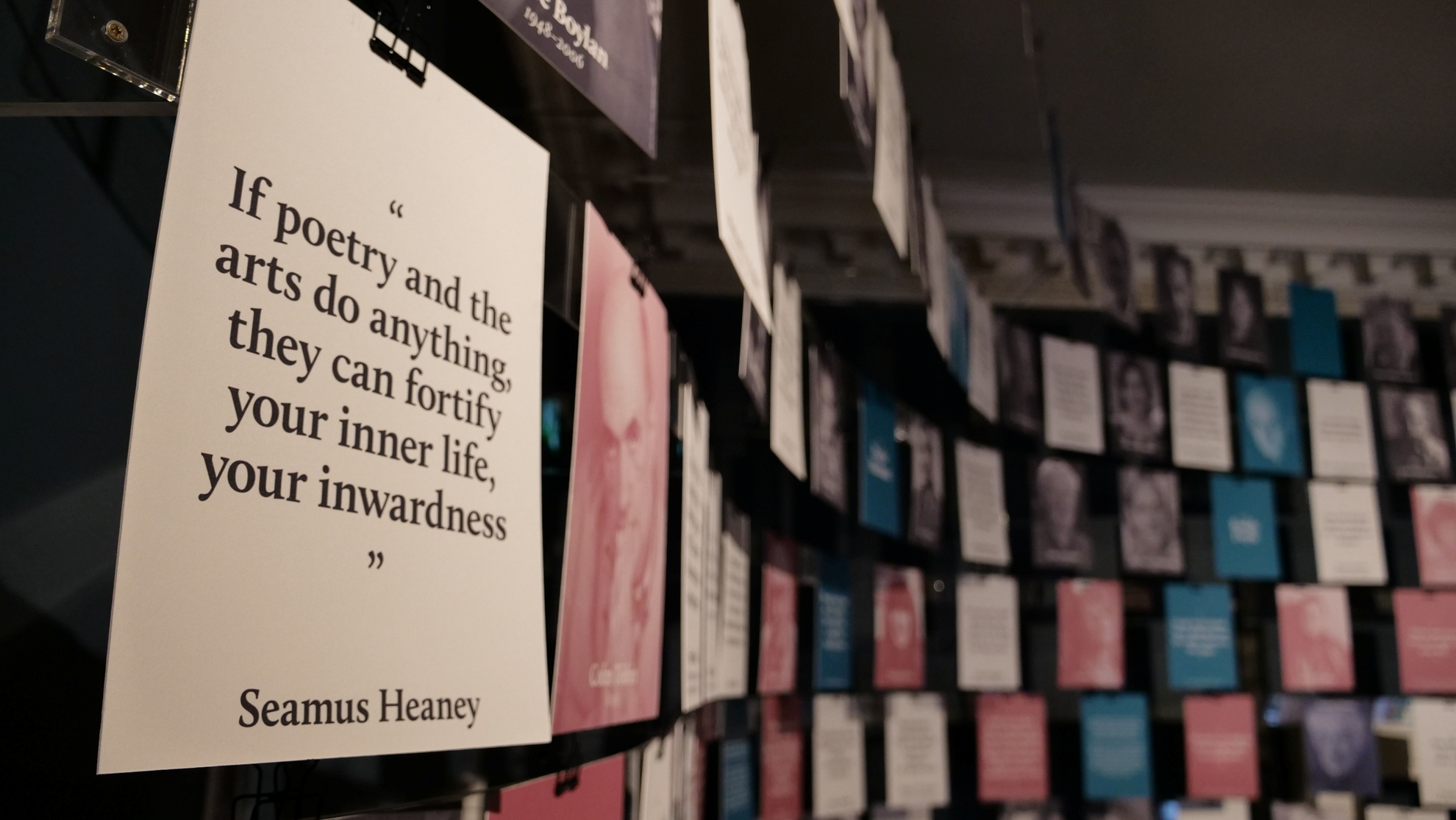 Museum of Literature in Dublin