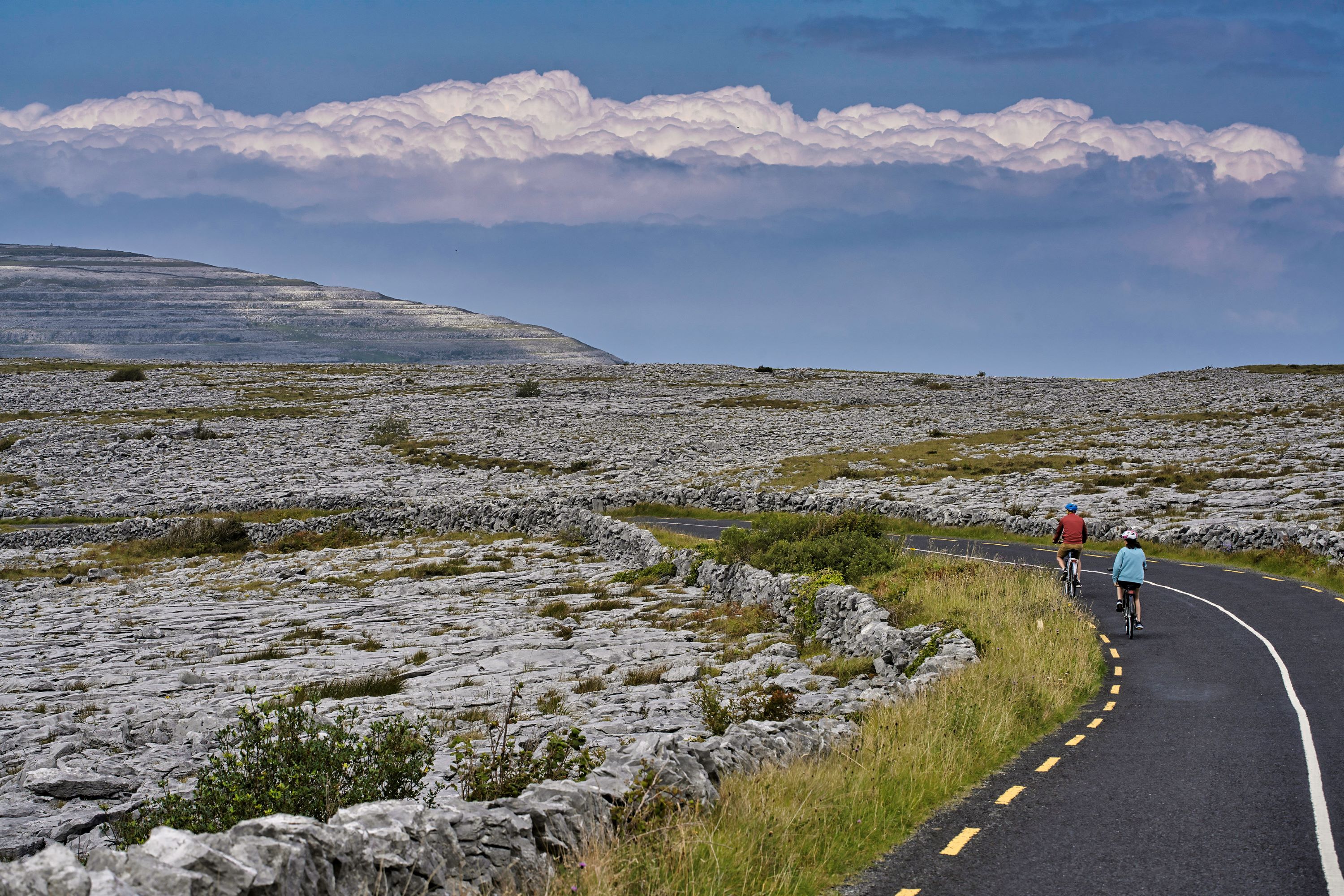 Mullaghmore loop, le Burren, dans le comté de Clare