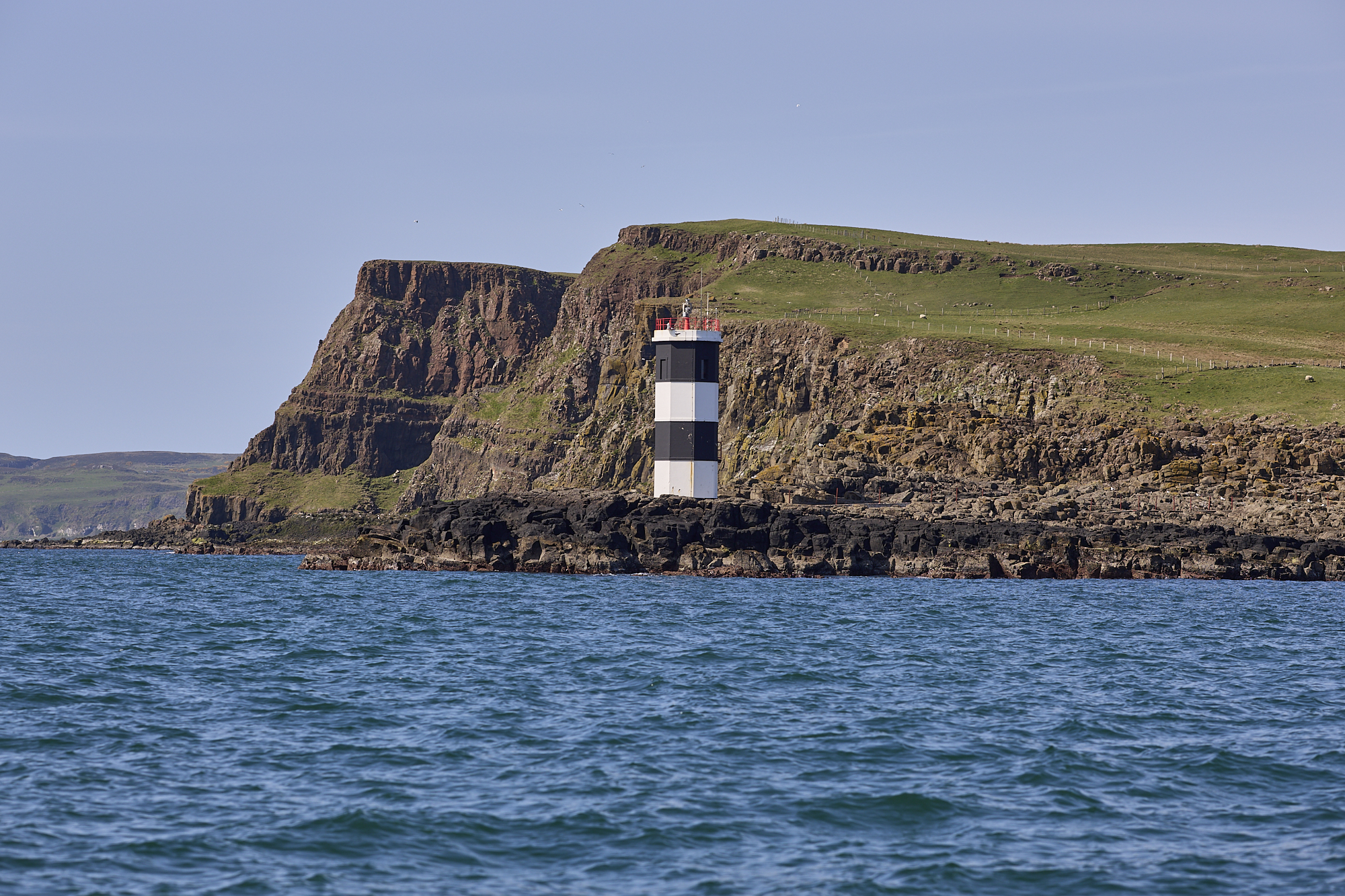 Phare de Rue Point, île de Rathlin, Irlande du Nord