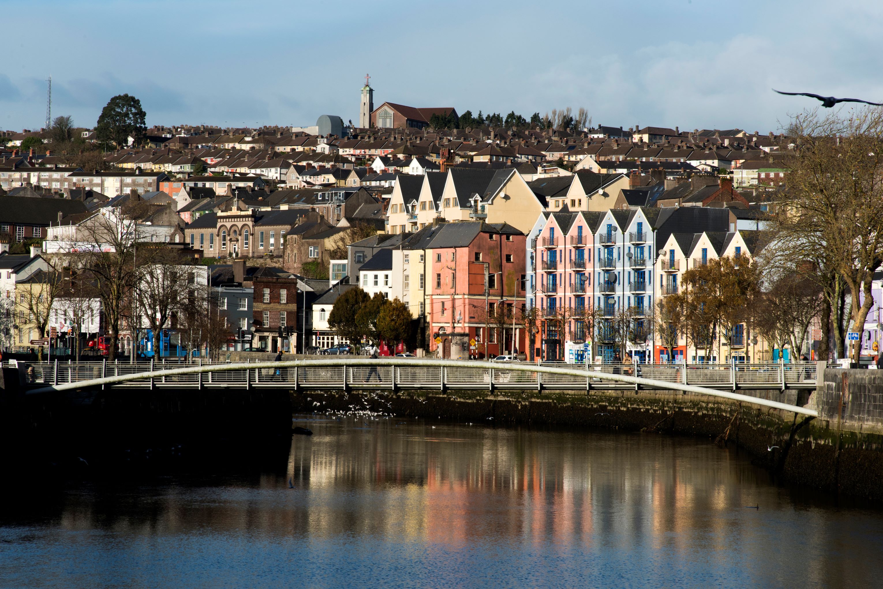 Pont de Shandon sur la rivière Lee, ville de Cork