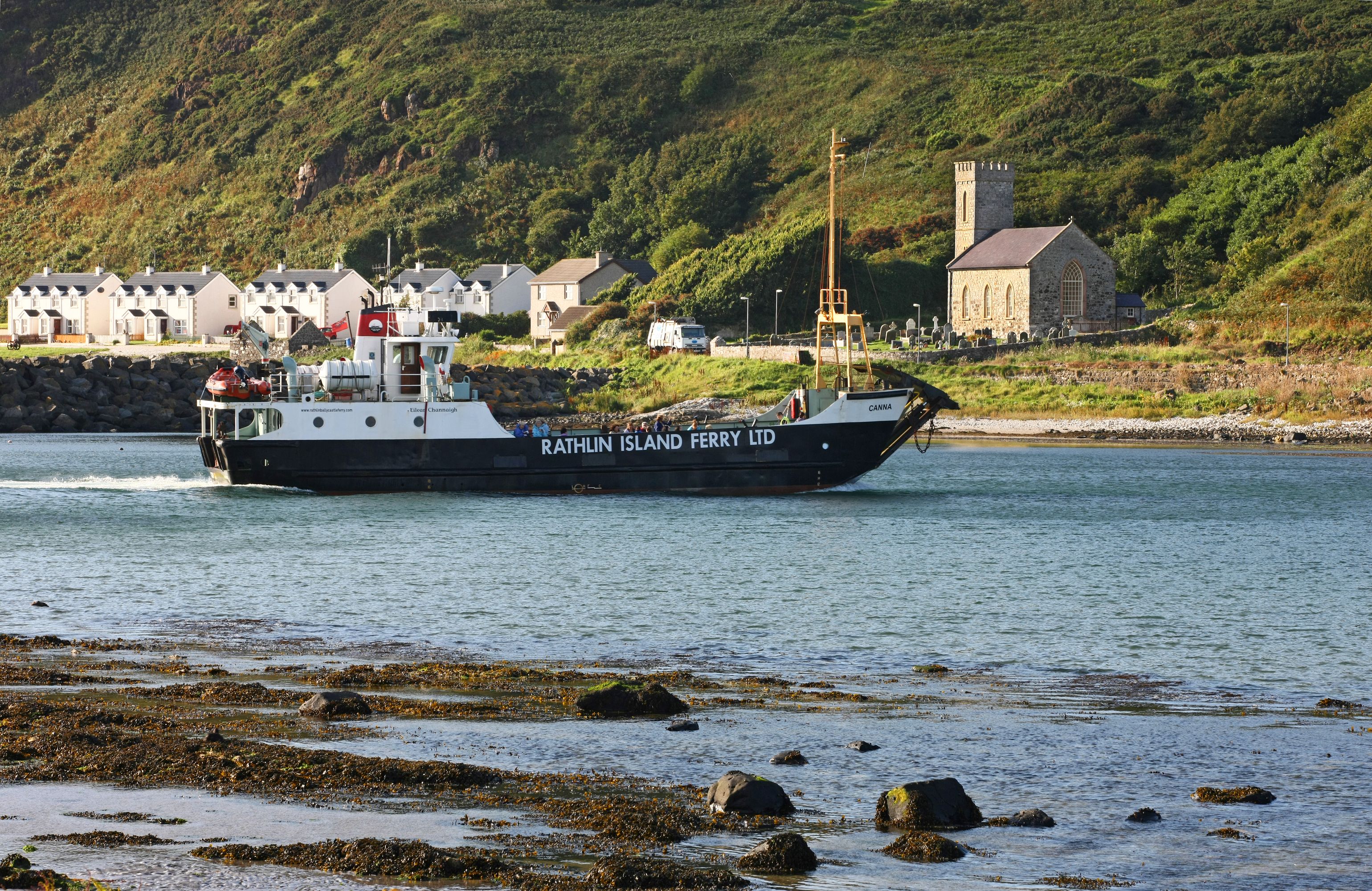 Image of Rathlin Ferry, Church Bay, Rathlin. Co Antrim