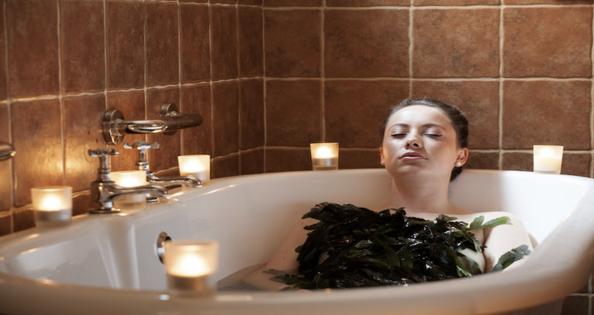 Seaweed bath