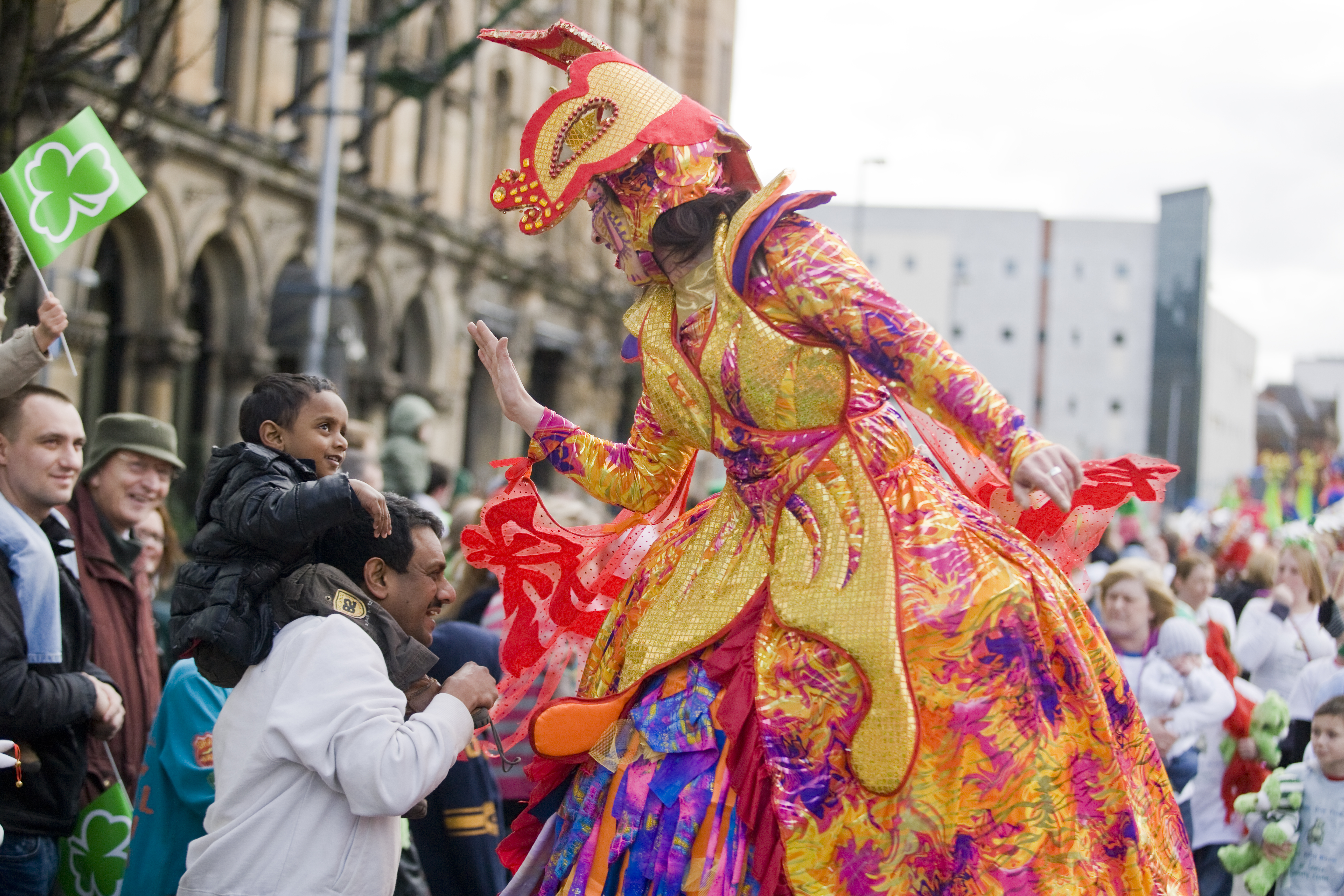 Image of St. Patrick's Day Celebrations, Belfast, Co. Antrim