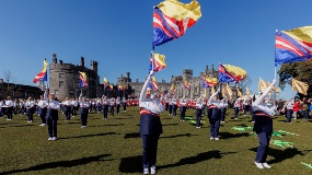 St Patrick's Festival, Marching Band, Kilkenny Castle, Kilkenny City