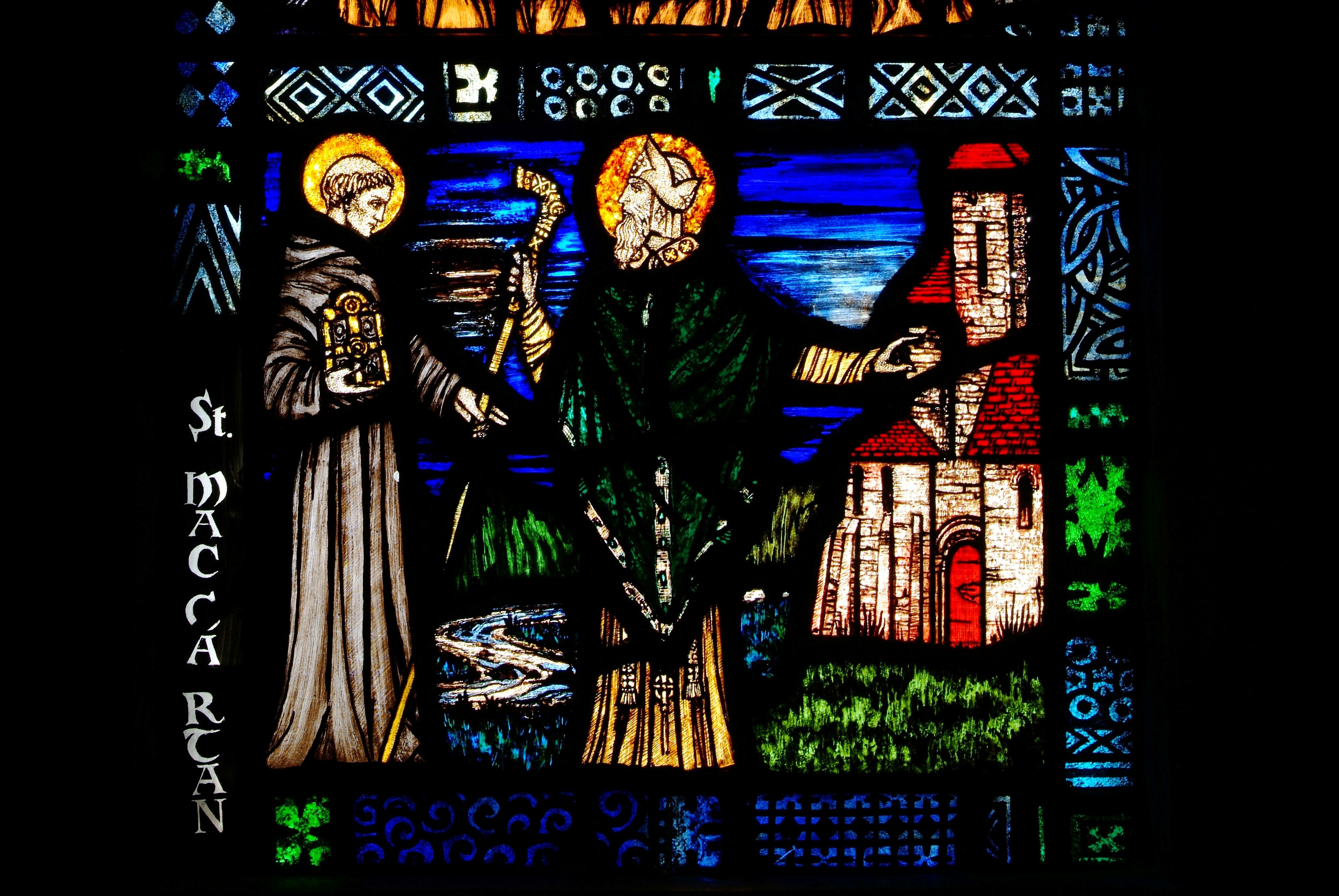 Image of Stained Glass Window at St Patrick's CoI Cathedral