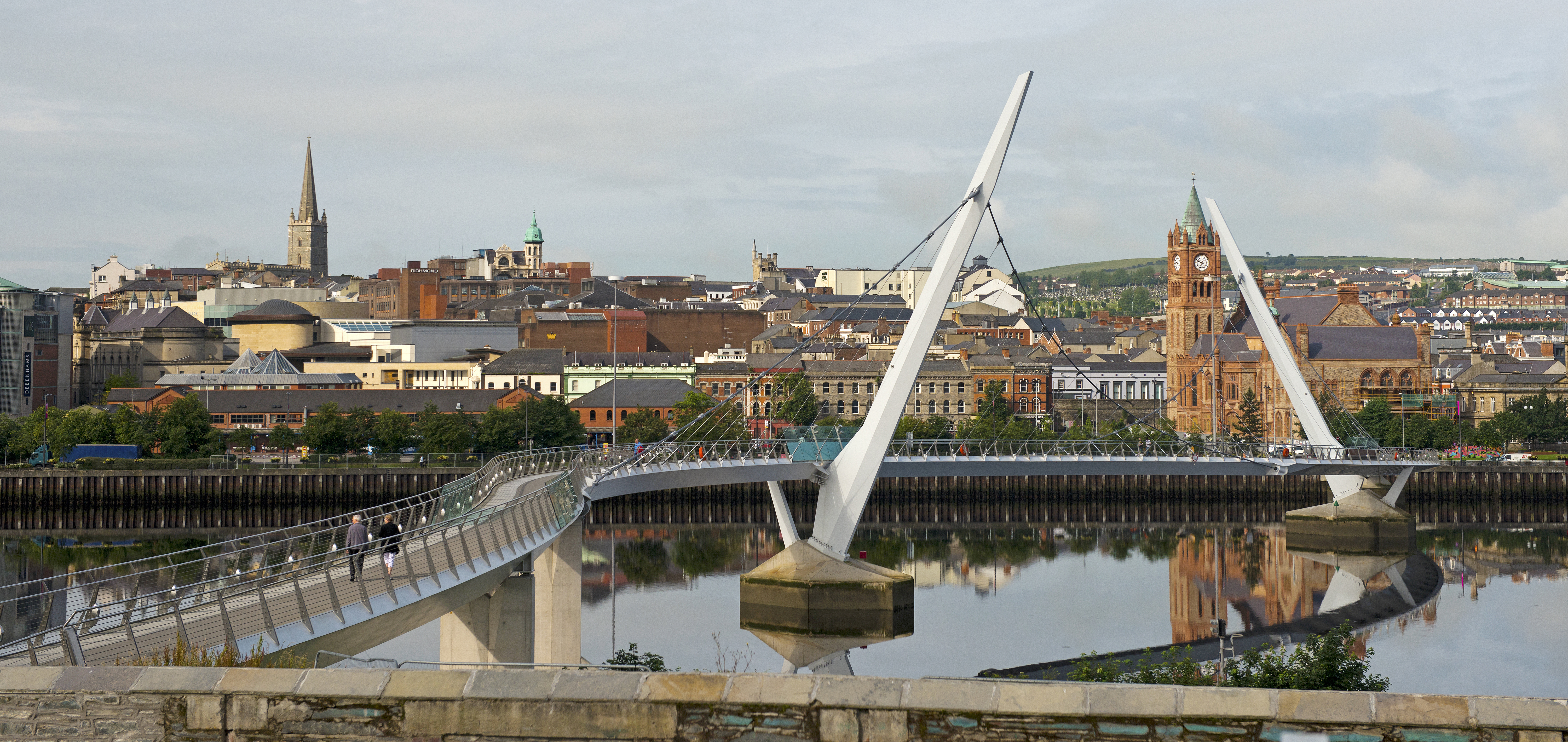 Image of The Peace Bridge_Derry~Londonderry
