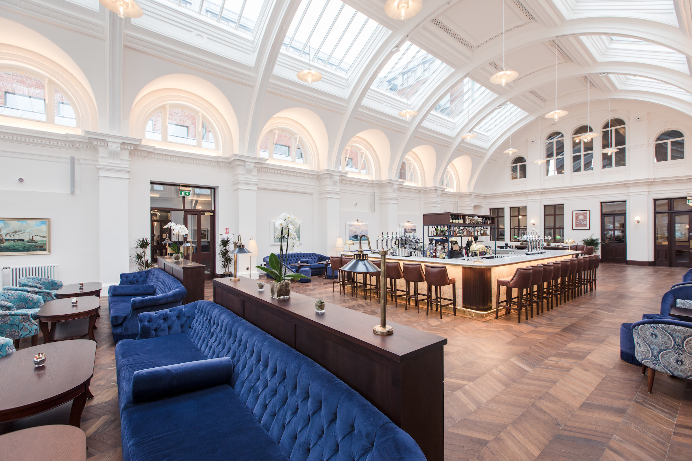 Titanic Hotel, Harland Bar, Belfast ©Titanic Hotel