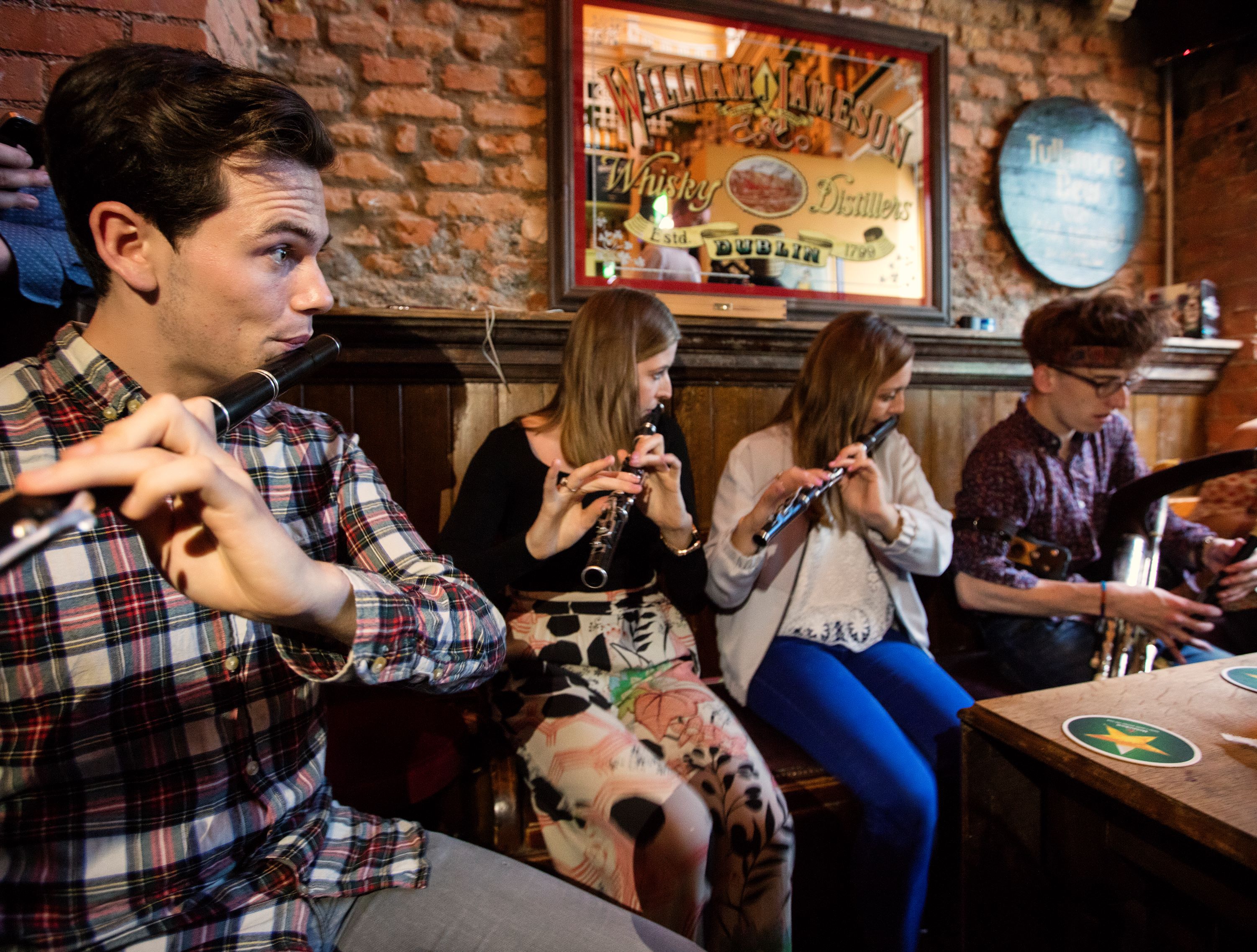 eine Trad-Session in Ennis