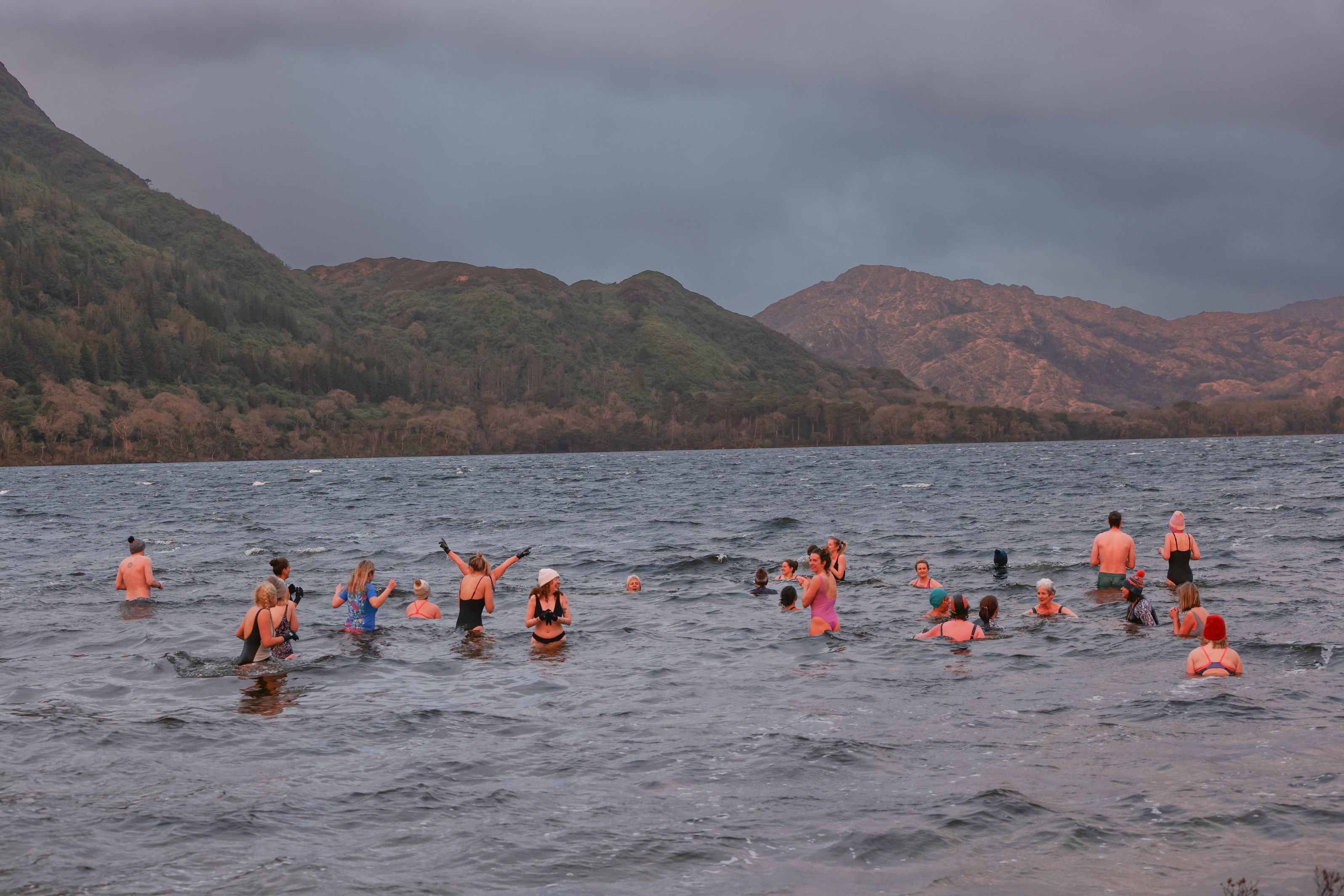 Image of Wander Wild, Festival 2024, Sunrise Swim, Killarney National Park, Co Kerry