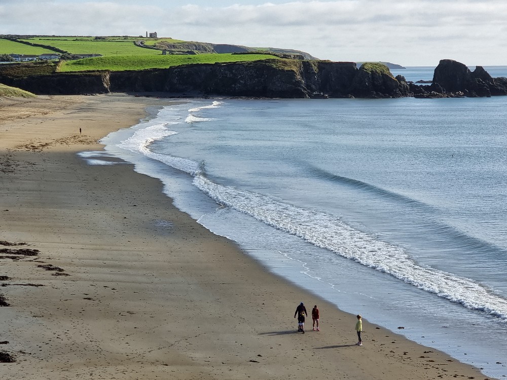 Waterford Drone shot of beach in Waterford