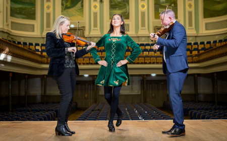 ards cce on ulster hall stage