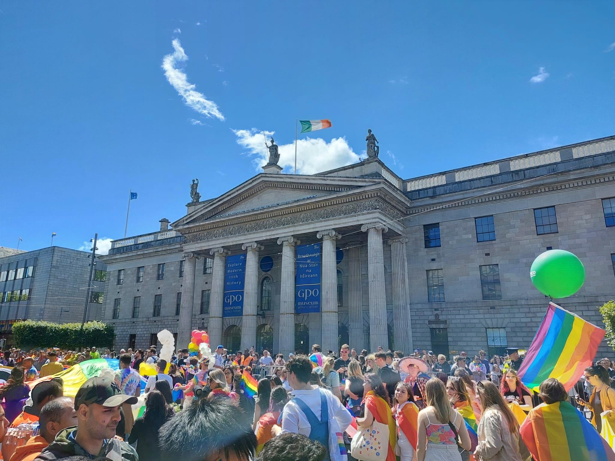 dublin pride parade o'connell st dublin city