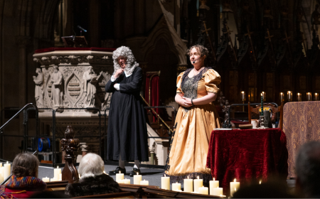 jonathan swift play performance at saint patrick's cathedral