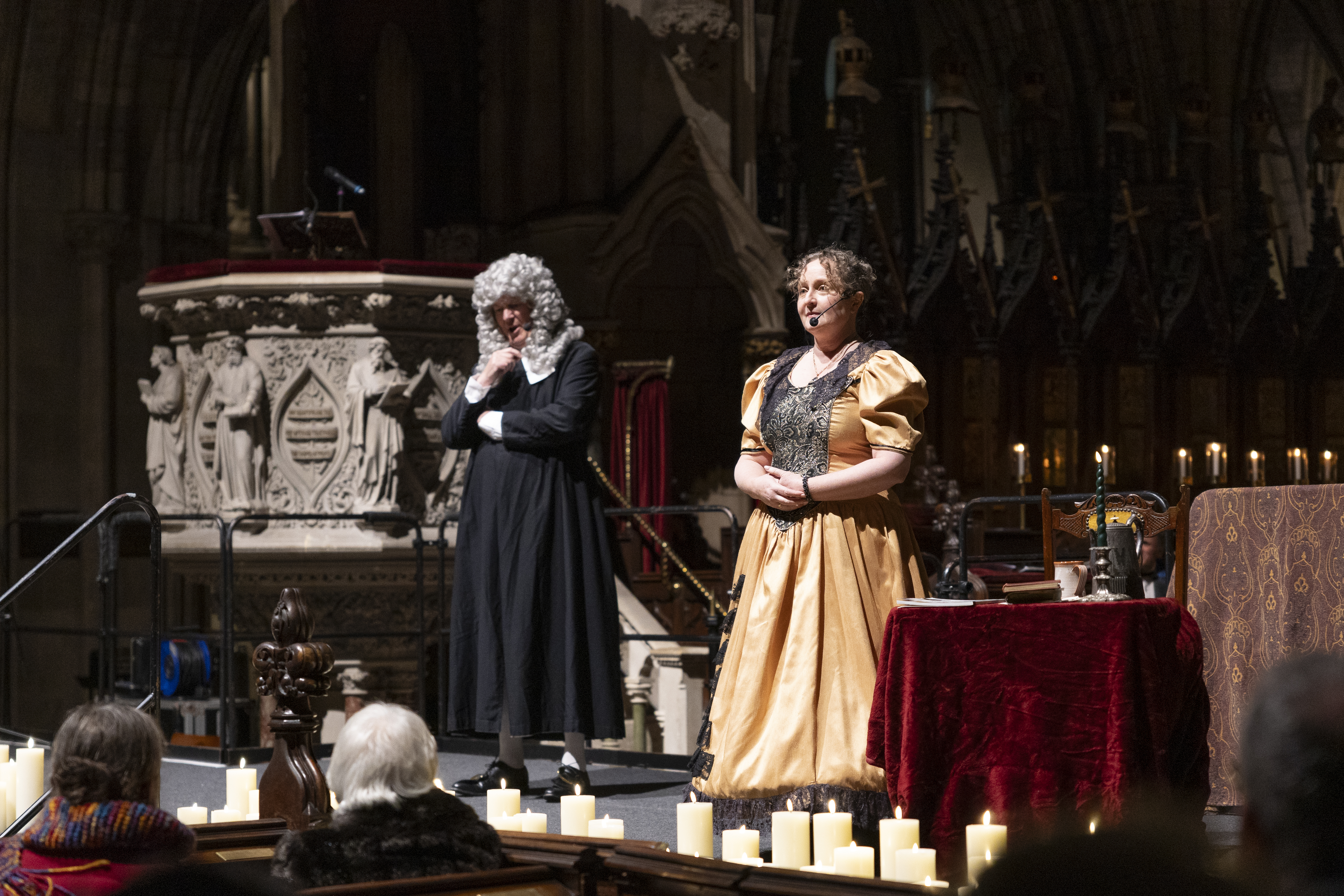 jonathan swift play performance at saint patrick's cathedral