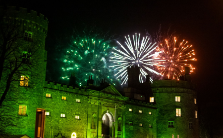 Kilkenny castle fireworks