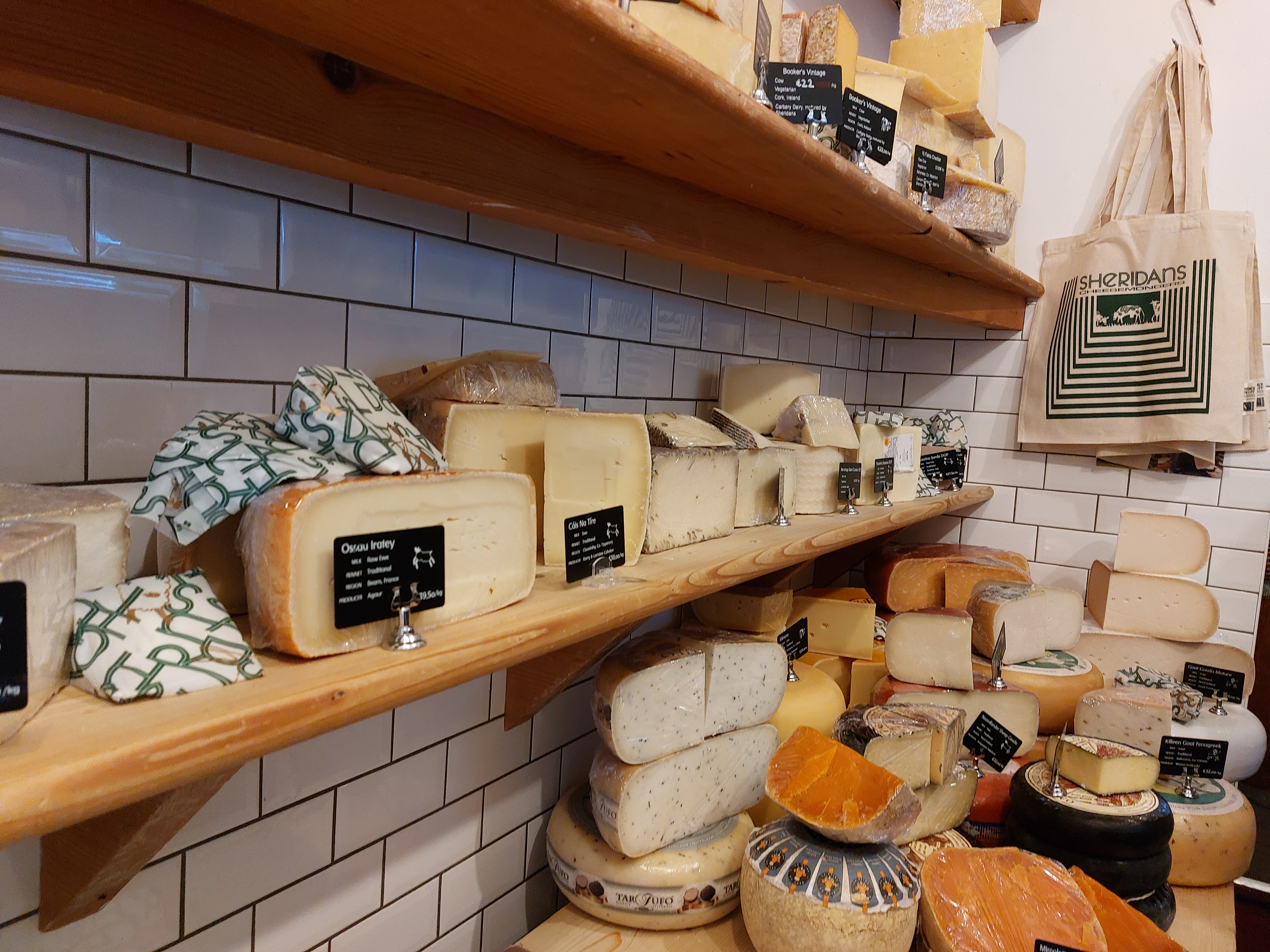 sheridans cheesmongers shop south anne st dublin city