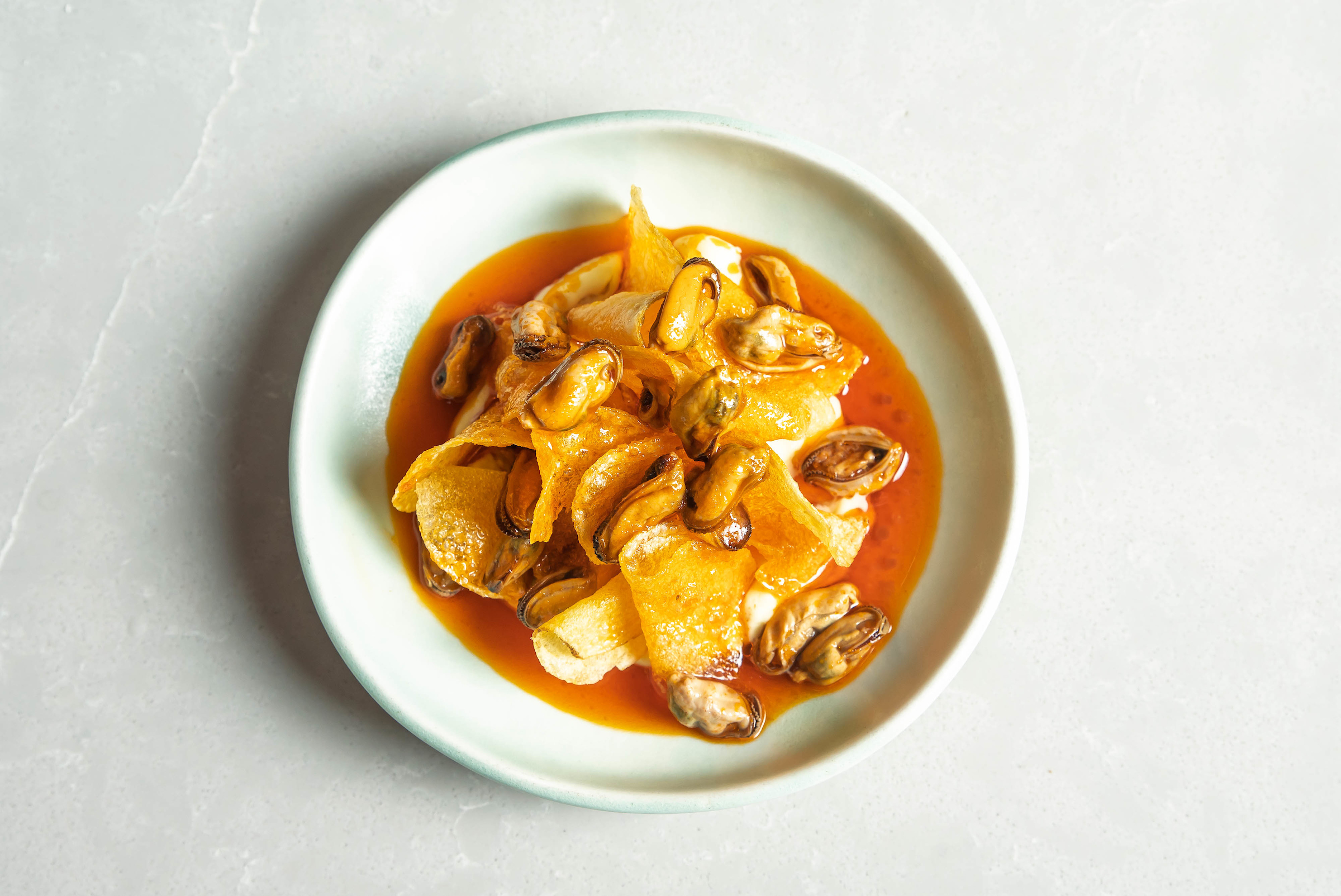 st francis mussels escabeche