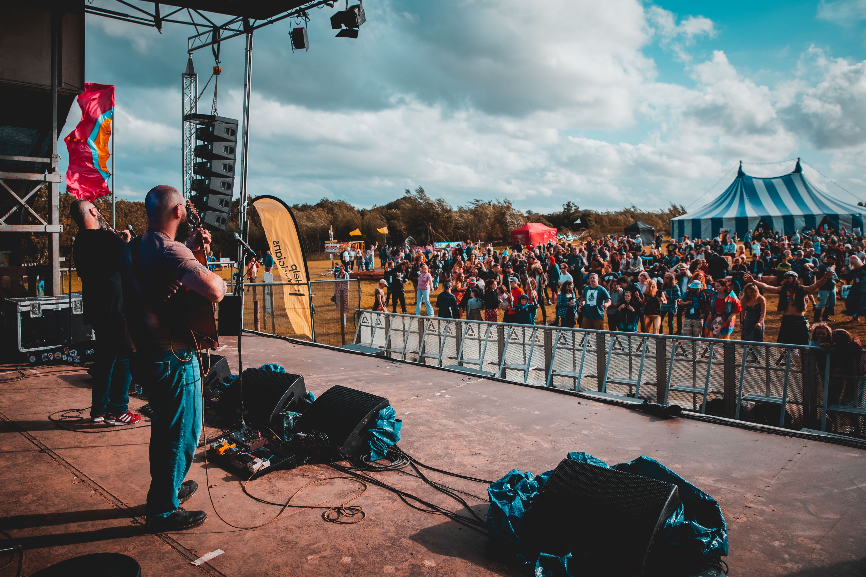 String Ninjas perform at Stendhal Music Festival, Limavady, Co. Londonderry  